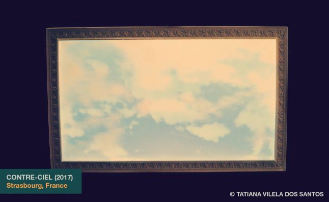 Contre-ciel as exhibited at the Shadok in Strasbourg, France