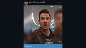 An AI-generated advertisement for Star Trek Fleet Command An AI-generated advertisement for Star Trek Fleet Command