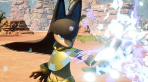 One of the creatures of Palworld using an ice spell One of the creatures of Palworld using an ice spell
