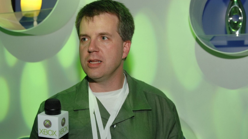 Xbox's Larry "Major Nelson" Hyrb at a 2006 Xbox event.