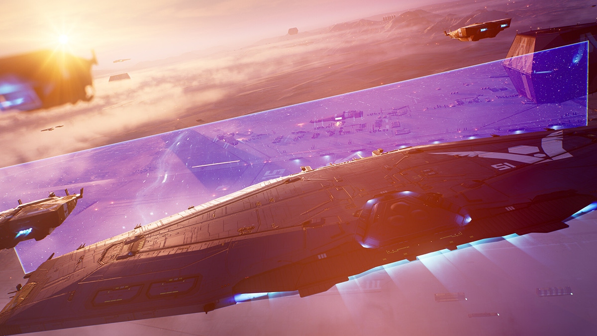 A screenshot from Homeworld 3 A screenshot from Homeworld 3