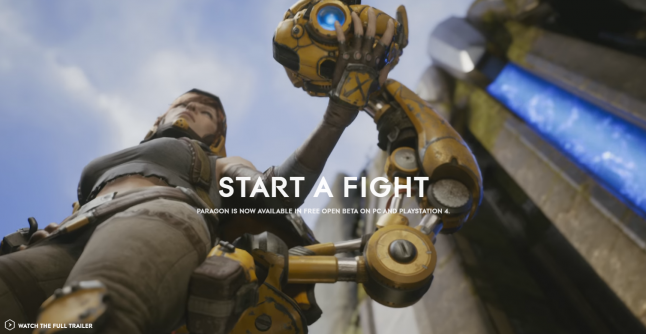 Paragon is a beautiful game with many gameplay problems