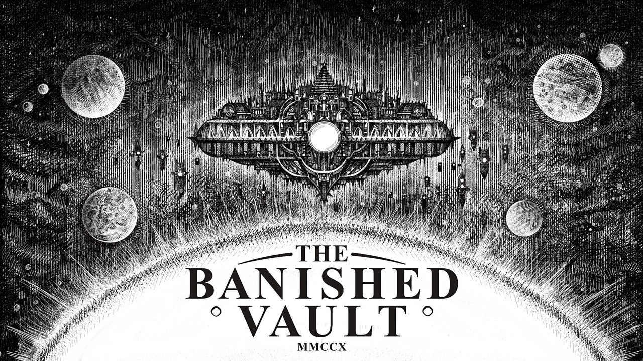Logo for Bithell Games' The Banished Vault, published under the studio's Lunar Division label. Logo for Bithell Games' The Banished Vault, published under the studio's Lunar Division label.