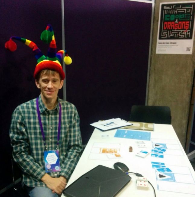 Pietro Polsinelli at MozFest Science Fair 2017