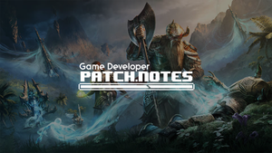 The Patch Notes logo in white overlaid on Elder Scrolls Online key artwork featuring an array of fantasy characters The Patch Notes logo in white overlaid on Elder Scrolls Online key artwork featuring an array of fantasy characters