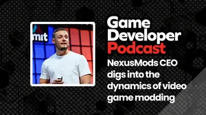 A photo of Victor Folmann next to the Game Developer Podcast logo. A photo of Victor Folmann next to the Game Developer Podcast logo.