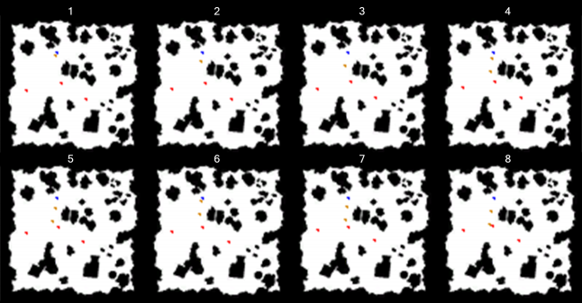 Deep Learning for Pattern Recognition in Movements of Game Entities