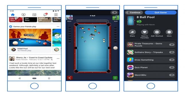 Facebook migrating Instant Games away from Messenger