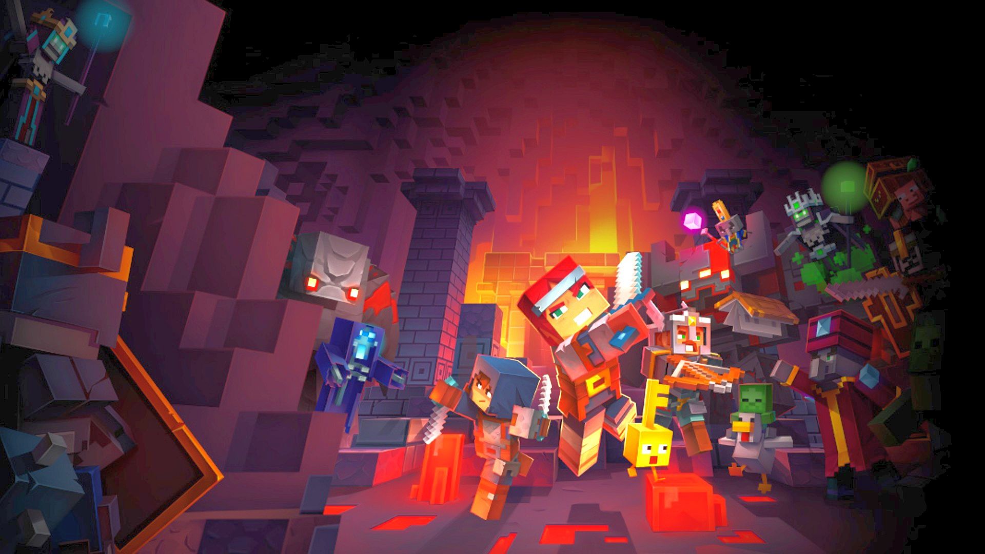 Minecraft Dungeons玩家突破2500万，活跃支持结束后还能重燃热情吗？
