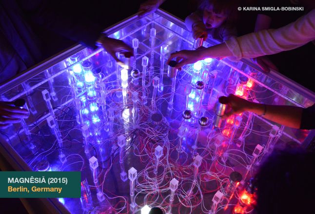 Magnesia as exhibited at the A MAZE. festival in Berlin, Germany