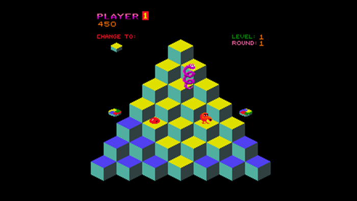 Q*bert游戏角色图片