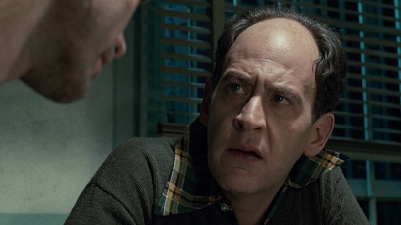 Photo of actor Earl Boen in 1984's The Terminator. Photo of actor Earl Boen in 1984's The Terminator.