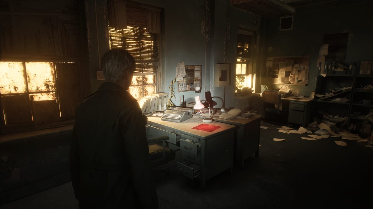 messy desk environment in silent hill 2 remake messy desk environment in silent hill 2 remake