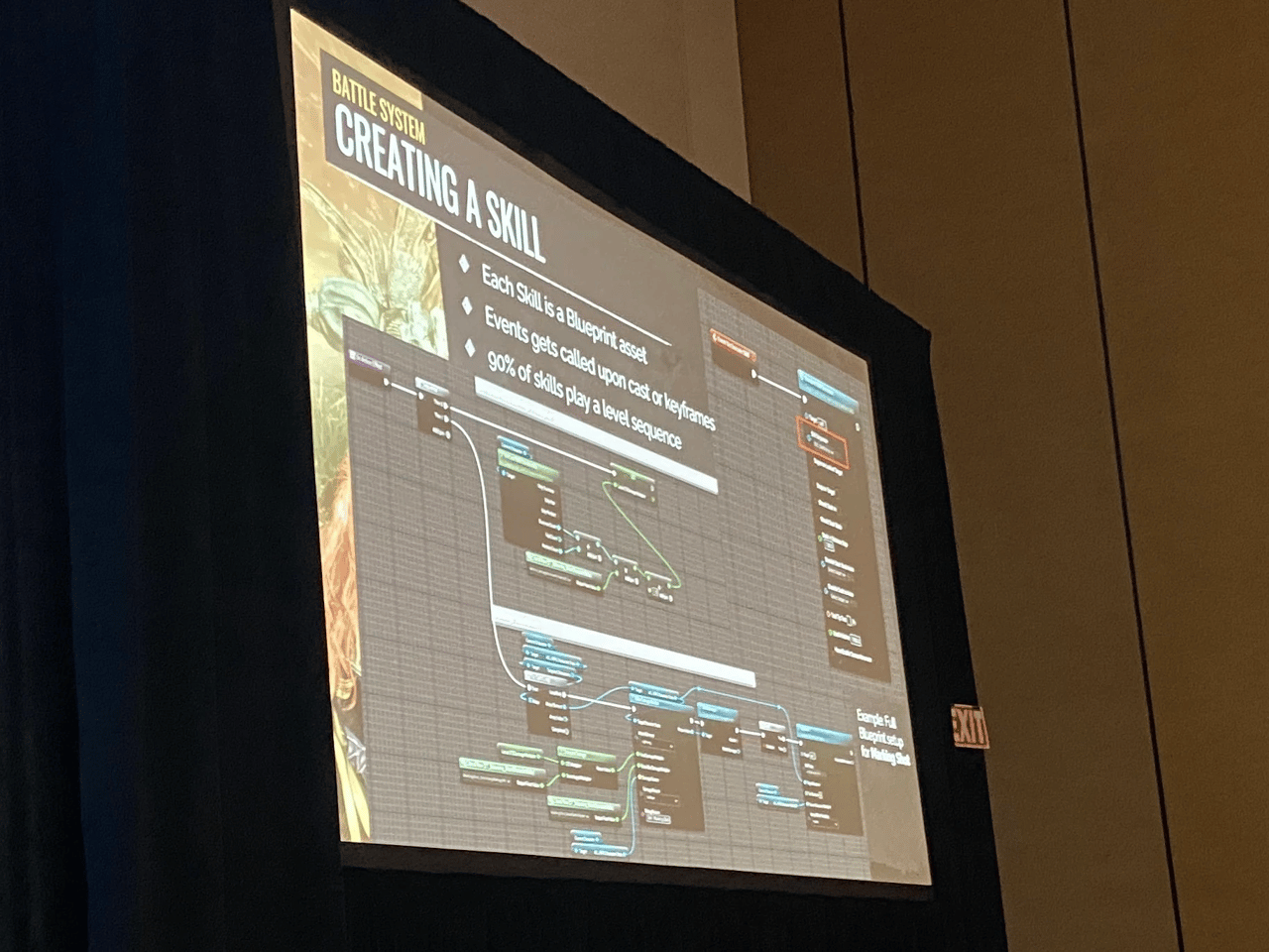 一个蓝图样本 蓝图示例:显示《Clair Obscur: Expedition 33》中使用的一个蓝图样本。