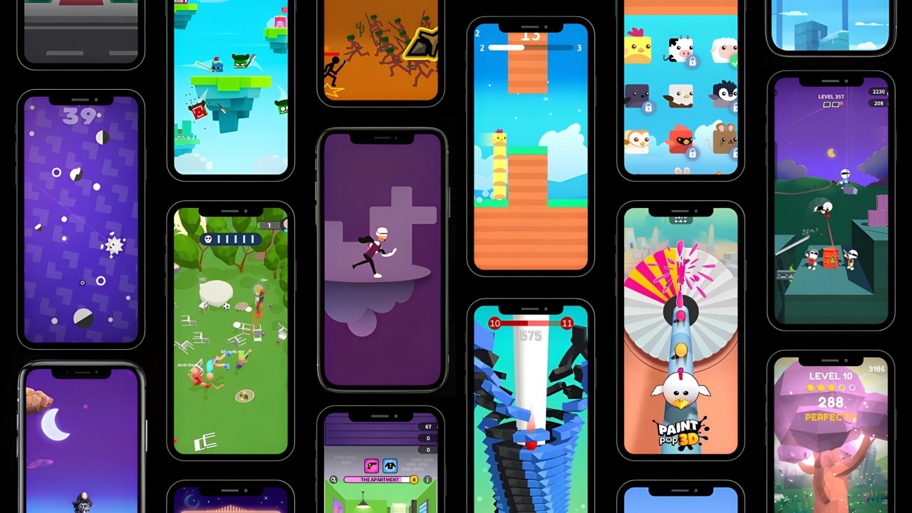 Screenshot of games available on the Playgama web game platform. Screenshot of games available on the Playgama web game platform.