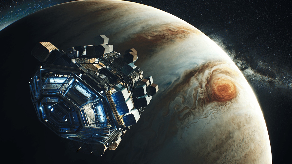 A screenshot from Telltale's take on The Expanse A screenshot from Telltale's take on The Expanse