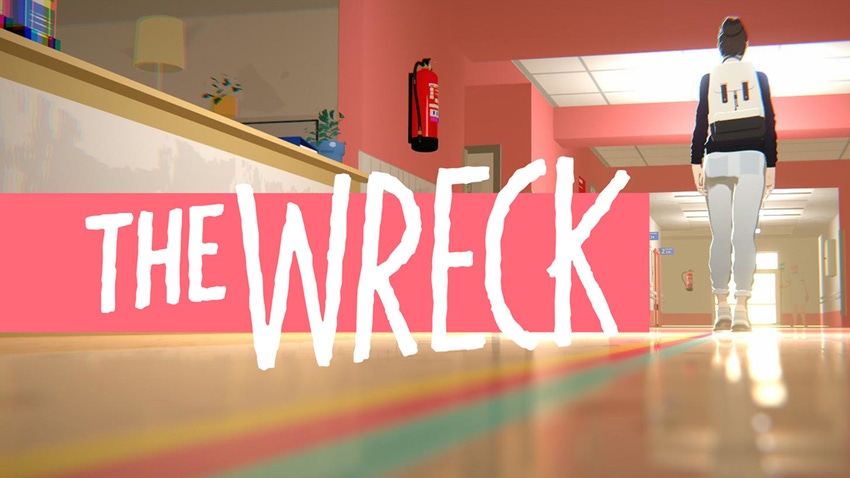 Title card for The Pixel Hunt's 2023 game The Wreck.