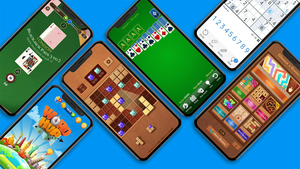 Promotional artwork for Tripledot's mobile portfolio Promotional artwork for Tripledot's mobile portfolio