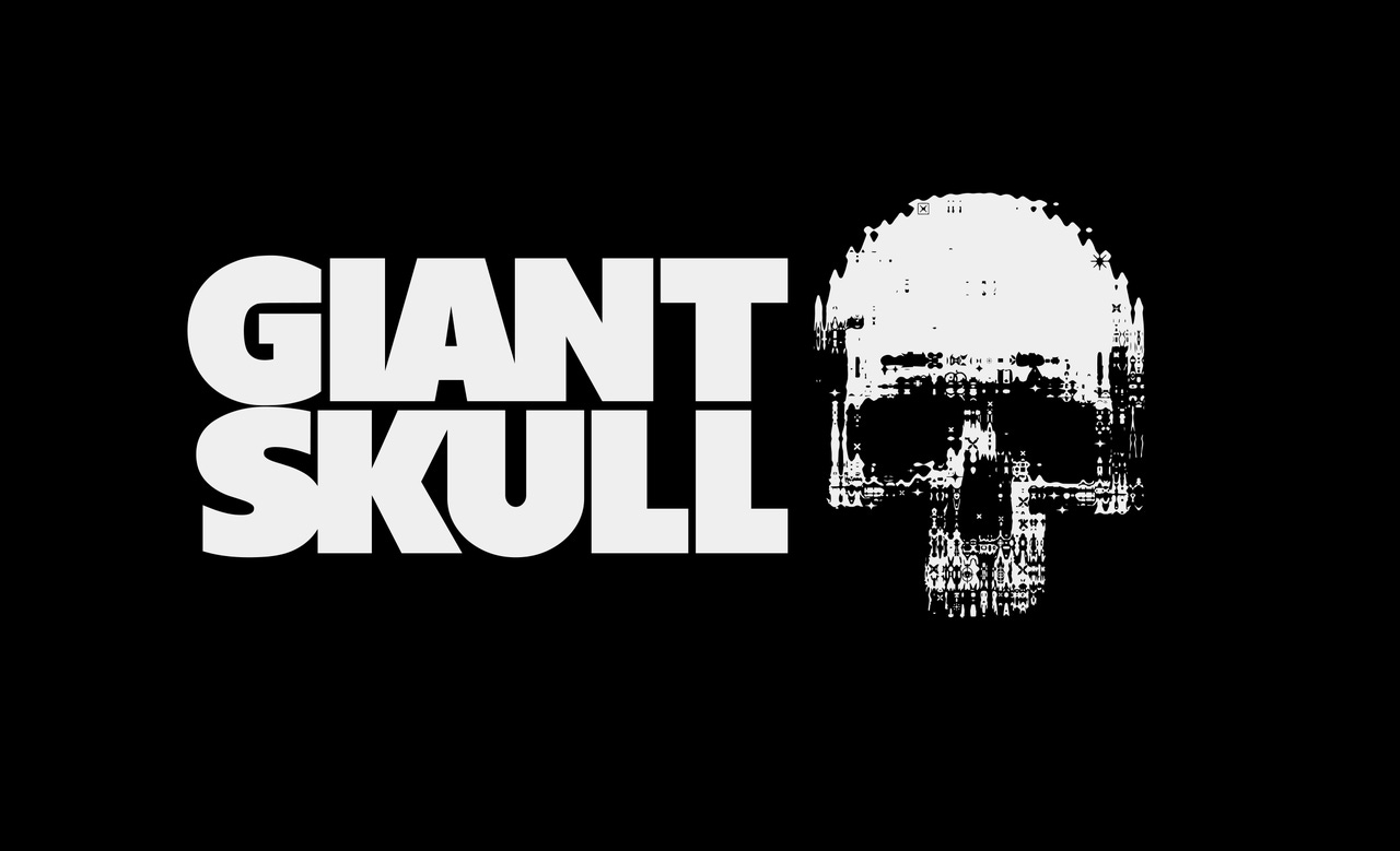The logo for Giant Skull. The logo for Giant Skull.