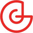 The GD logo on a white background