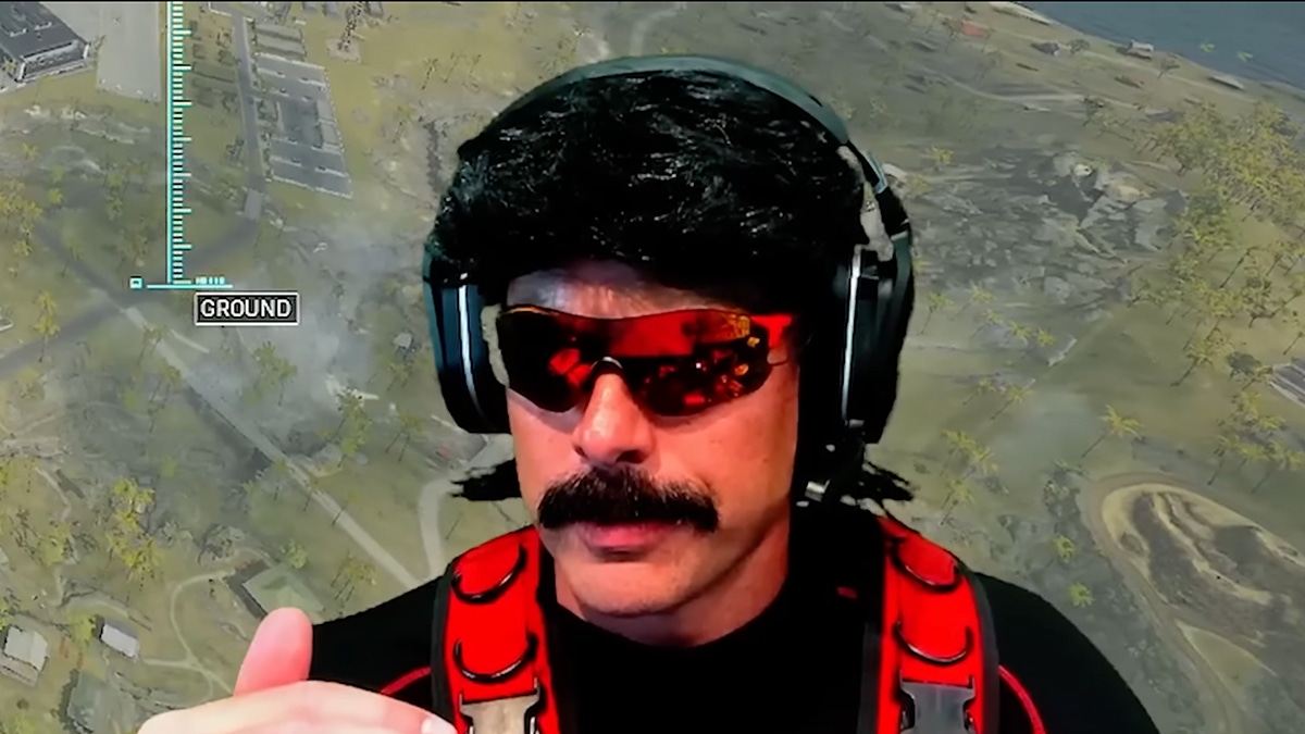 Dr Disrespect streaming on YouTube Dr Disrespect streaming on YouTube