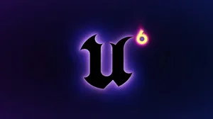 A "U6," the logo for Unreal Engine 6. A "U6," the logo for Unreal Engine 6.