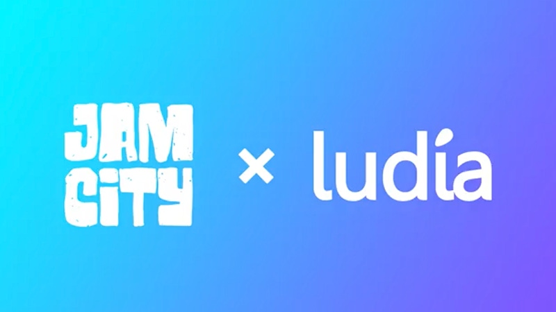 Jam City与Ludia合作标志