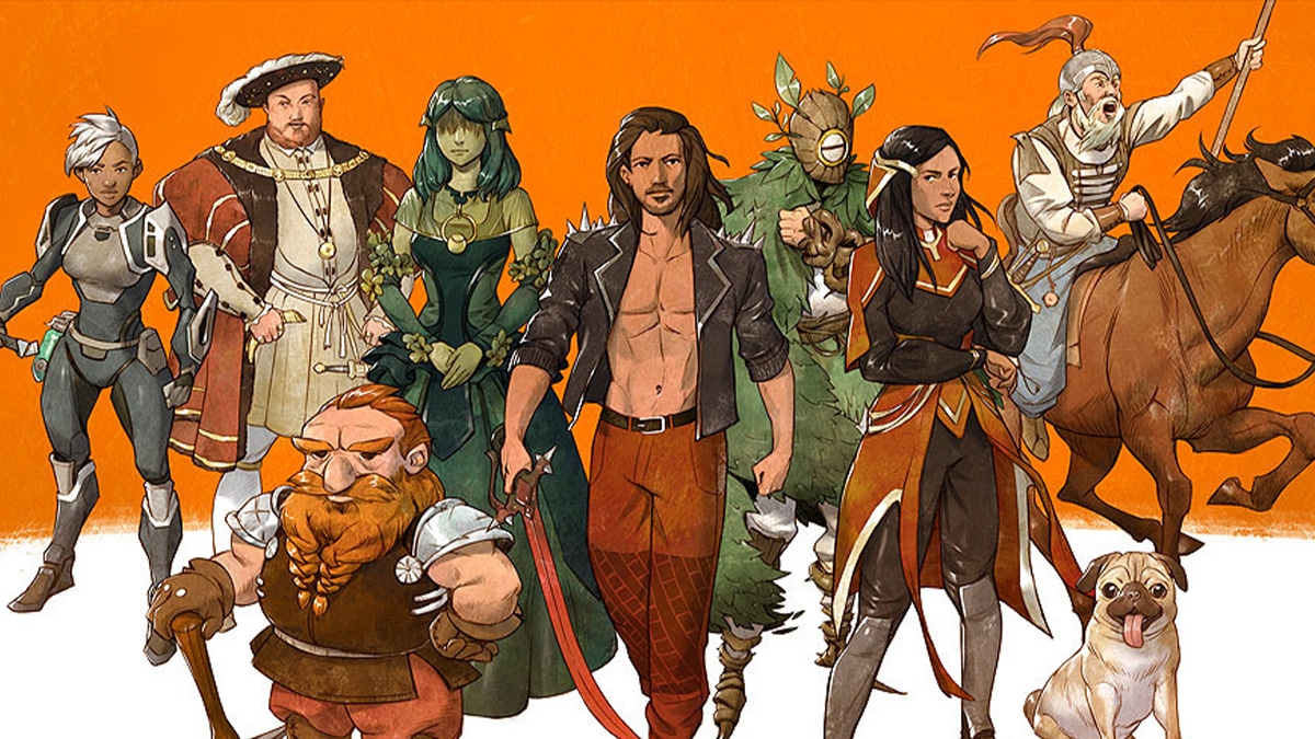 Characters from Kitfox's roster of games Characters from Kitfox's roster of games