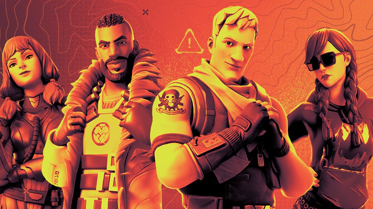 Fortnite 游戏界面