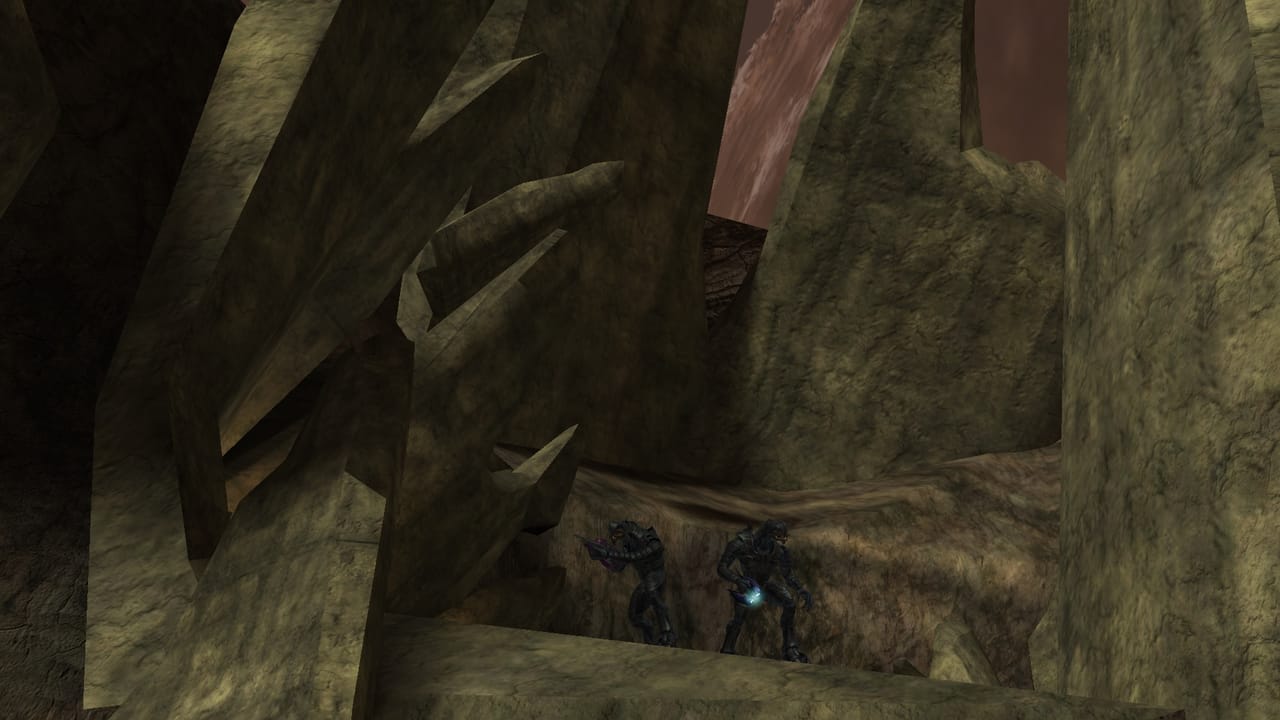 A screenshot of cut Halo 2 level Alphamoon. A screenshot of cut Halo 2 level Alphamoon.