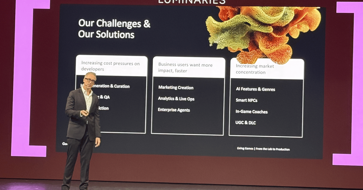 Google Cloud's vision for AI in the game industry
