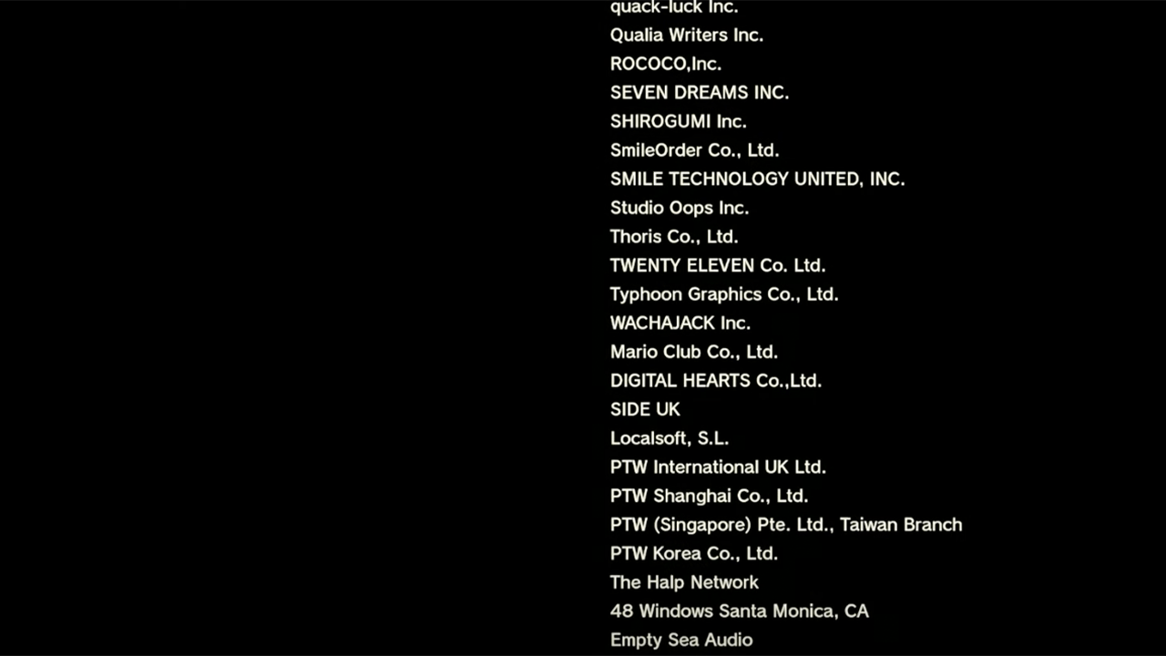 Localsoft in the 'Special Thanks' section of Tears of the Kingdom's credits Localsoft in the 'Special Thanks' section of Tears of the Kingdom's credits