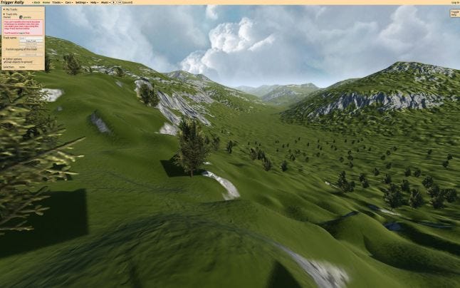 Trigger Rally terrain screenshot