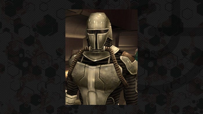 Canderous Odo aka The Mandalore in Knights of the Old Republic II.