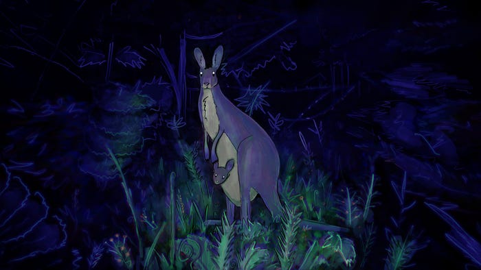 Animal Well游戏截图,探索神秘地下洞穴的场景