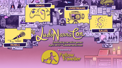 LudoNarraCon: Celebrating Narrative Games, April 24-27th