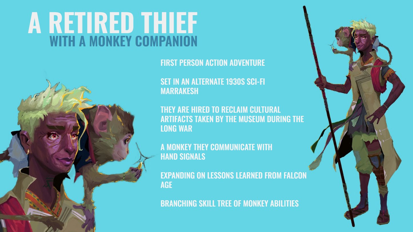 Monkey Game 概念宣传图