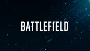 Battlefield logo on black background