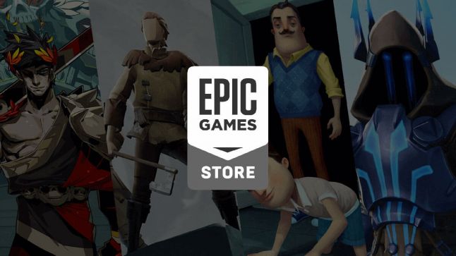 Logo for the Epic Games Store.