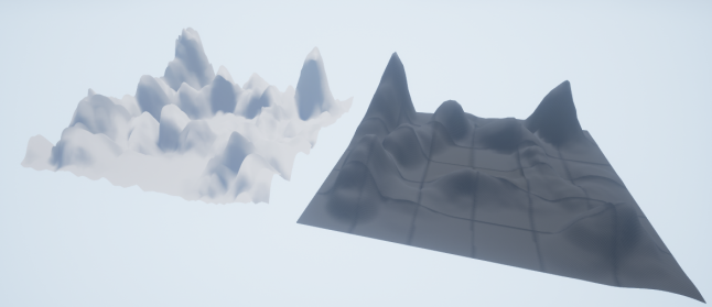 Procedural terrain generation in Unreal Engine 4 with Houdini