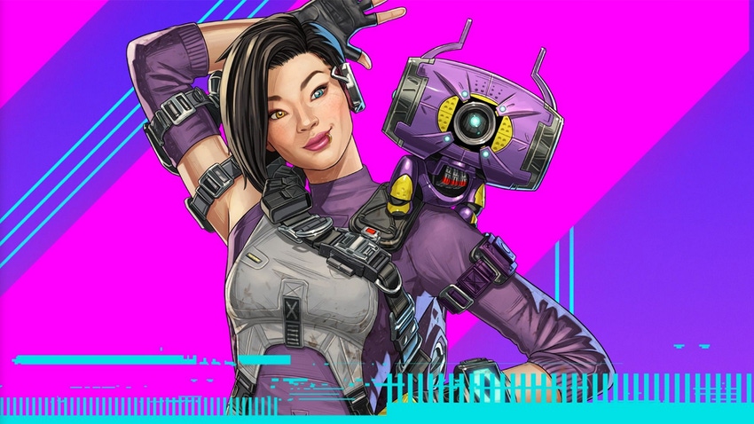 Screenshot of Rhapsody from Respawn Entertainment's Apex Legends Mobile.