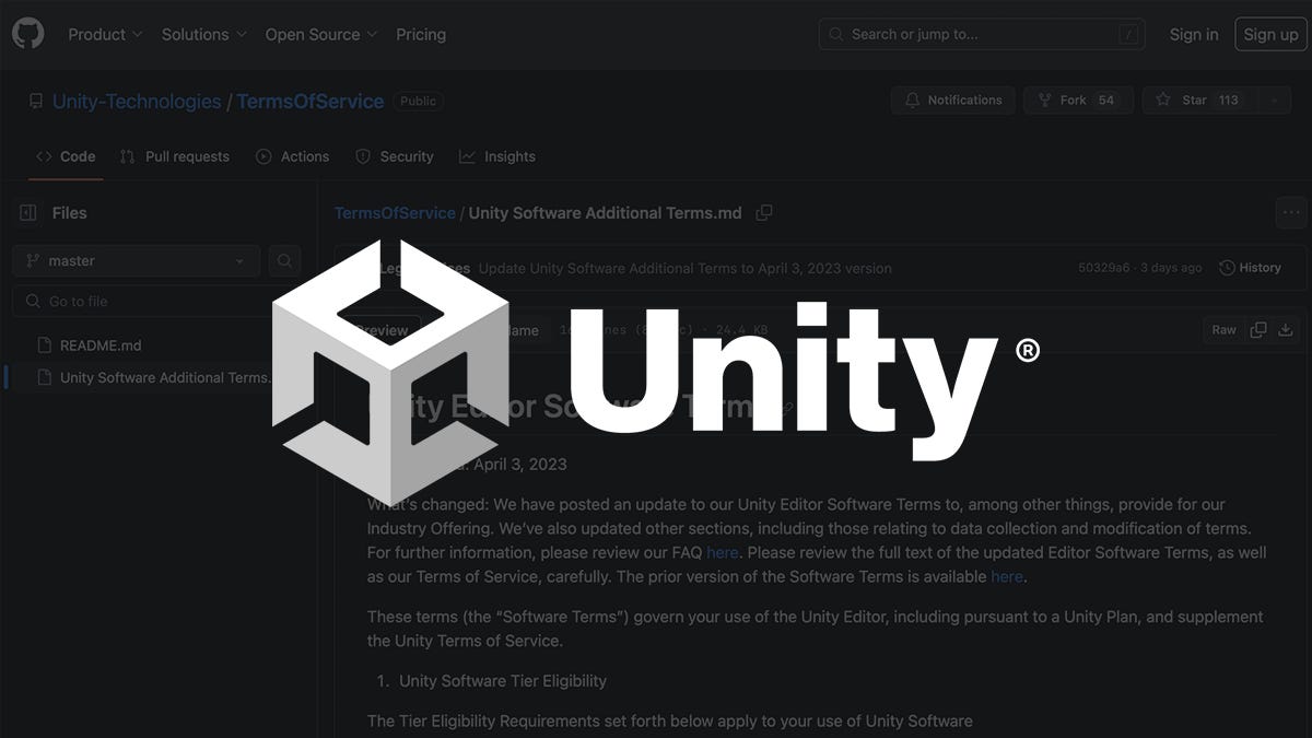 Unity公司Logo与开发工具界面