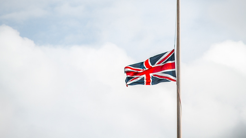 An image of the UK flag