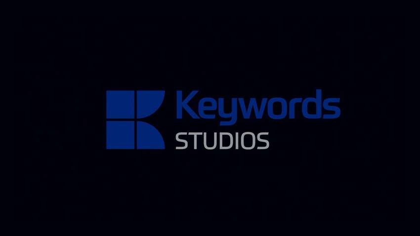 The Keywords Logo on a dark background