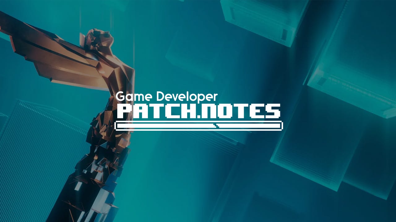 The Patch Notes logo overlaid on artwork of The Game Awards statue The Patch Notes logo overlaid on artwork of The Game Awards statue