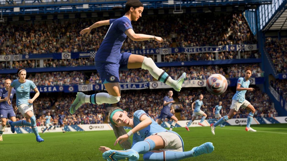 FIFA 23官方封面与游戏宣传图