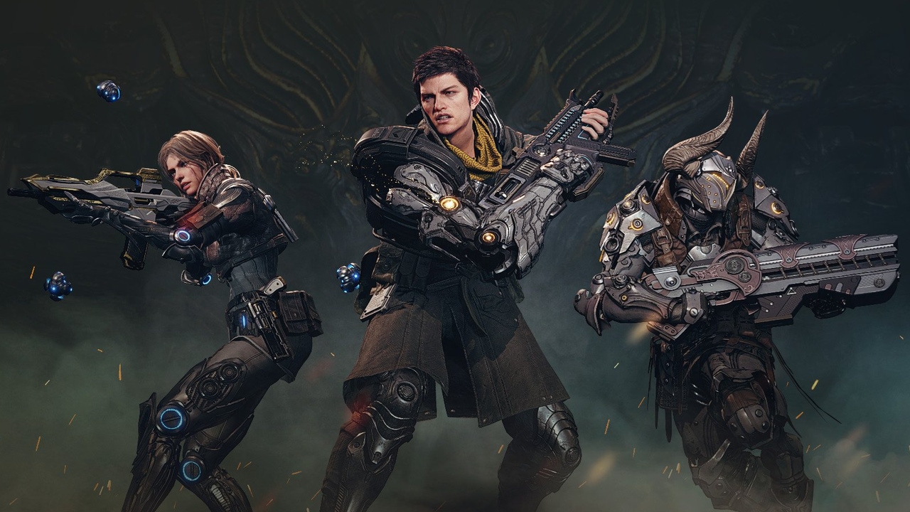Viessa, Lepic, and Ajax in The First Descendant. Viessa, Lepic, and Ajax in The First Descendant.