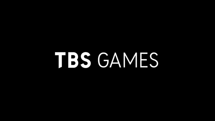 The TBS Games logo on a black background