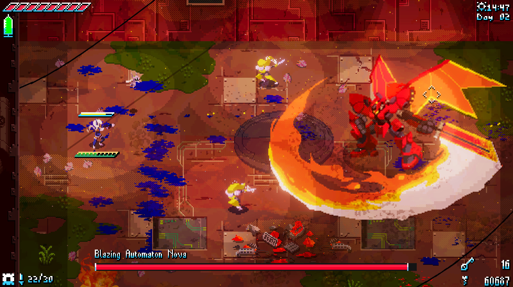 UNSIGHTED embraces the catharsis of Metroidvanias though