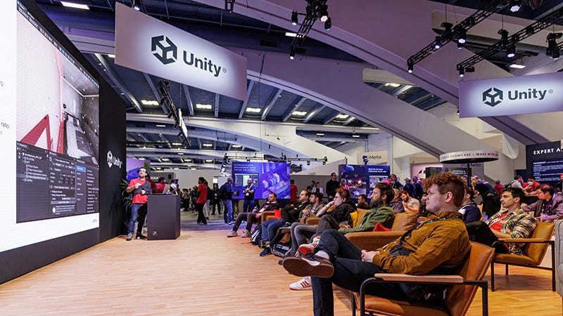 Unity 引擎会议现场图片